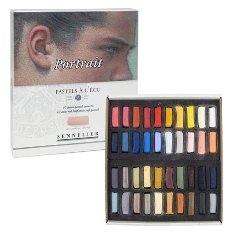 sennelier soft pastel test set|sennelier soft pastels half sticks.